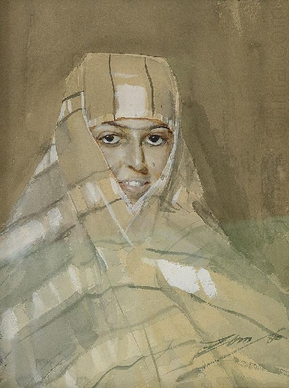 Anders Zorn Bedouin Girl china oil painting image